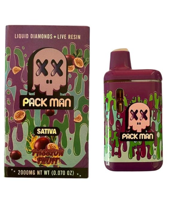 PLUMA DESECHABLE DE WAX – PACK MAN «Passion Fruit» (SATIVA)
