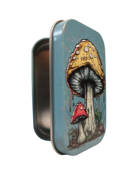 ESTUCHE RECTANGULAR ALUMINIO - MUSHROOM