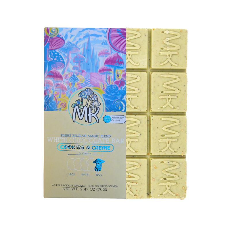 CHOCO HONGO- MK "Cookies n Creme" 8 piezas (4000 mg)