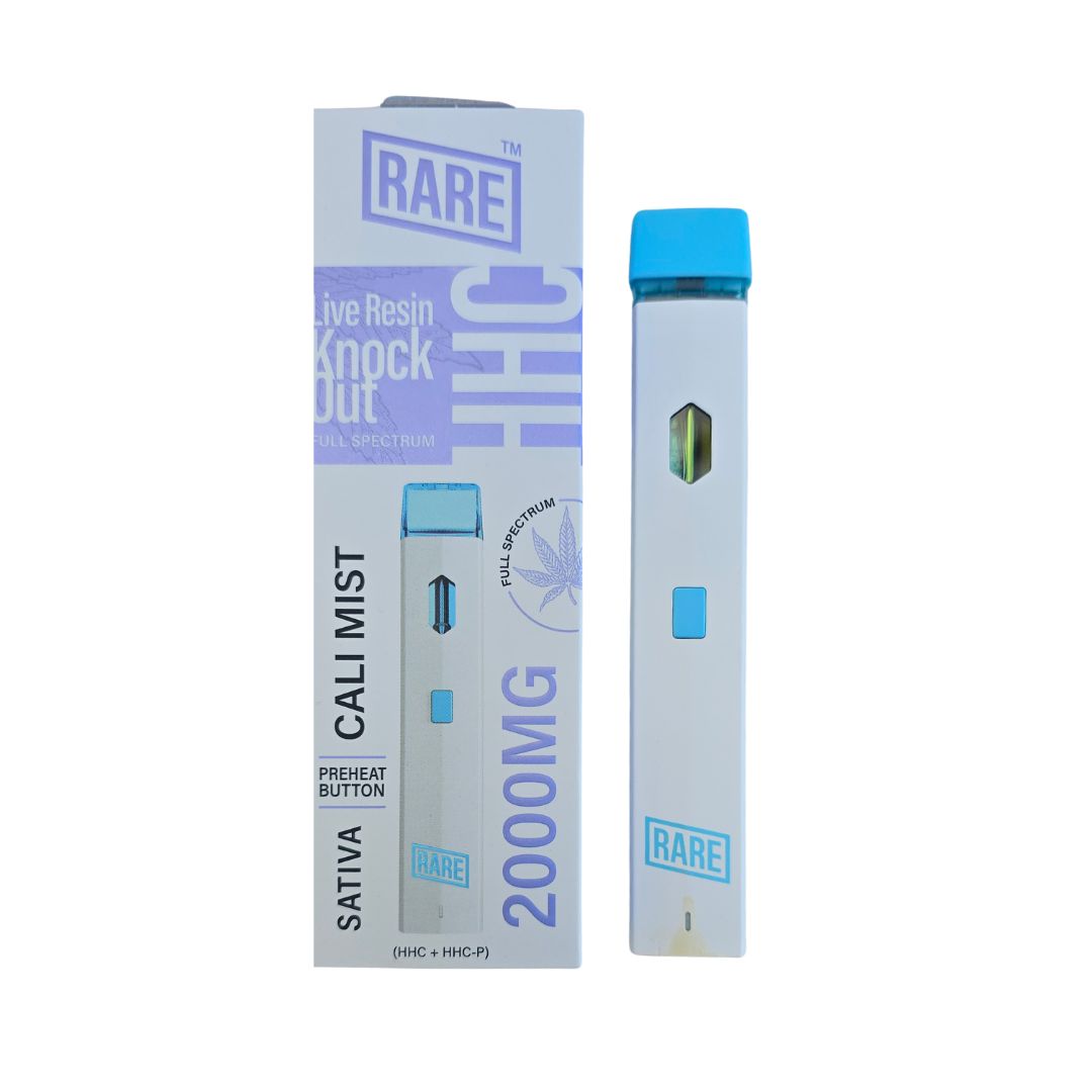 PLUMA DE WAX DESECHABLE - RARE "Cali Mist" 2ML (SATIVA)