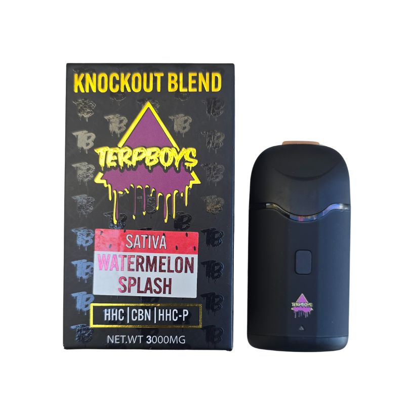 PLUMA WAX DESECHABLE TERPBOYS "Watermelon Splash" 3 ML (SASTIVA)