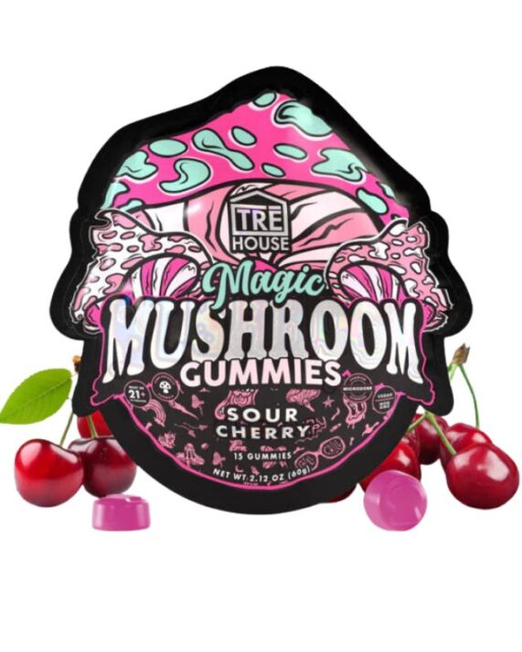 GOMITAS HONGO MÁGICO - TRE HOUSE "Sour Cherry" (15000 mg)