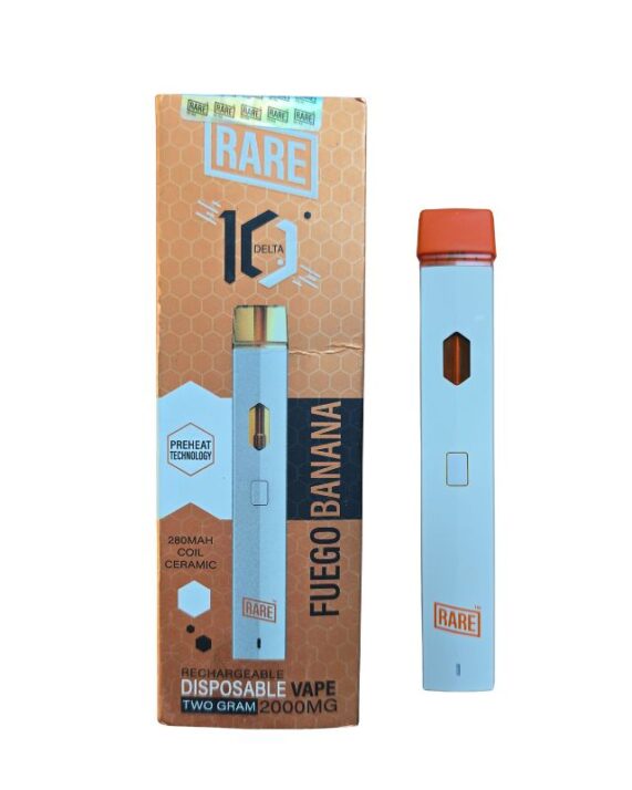 PLUMA DE WAX DESECHABLE - RARE "Fuego Banana"  2ML (INDICA)