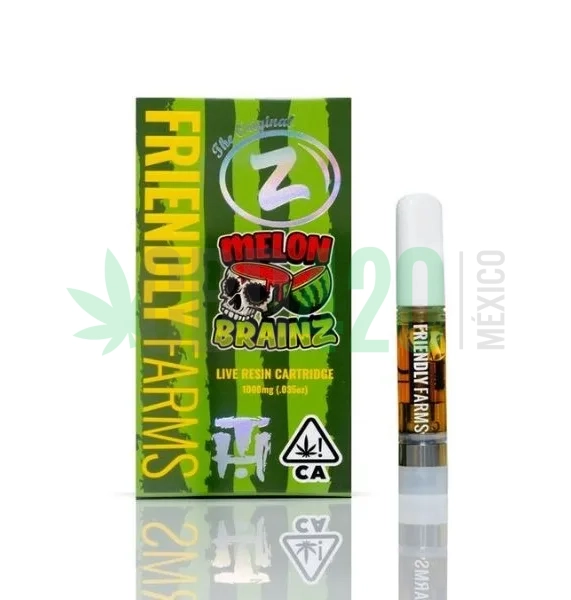 CARTUCHO WAX THC - FRIENDLY FARMS "Z Melon Brainz" (Híbrida)