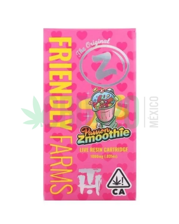 CARTUCHO WAX THC - FRIENDLY FARMS "Passion zmoothie"  (ÍNDICA)