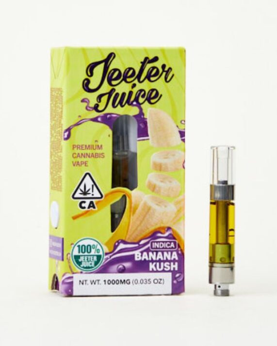 CARTUCHO WAX – JEETER JUICE «Banana Kush» (ÍNDICA)