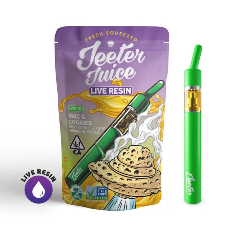 PLUMA WAX DESECHABLE - JEETER JUICE Mac & cookies