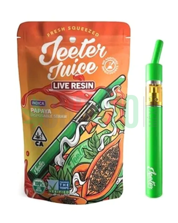 PLUMA DE WAX DESECHABLE - JEETER JUICE "Papaya" (ÍNDICA)