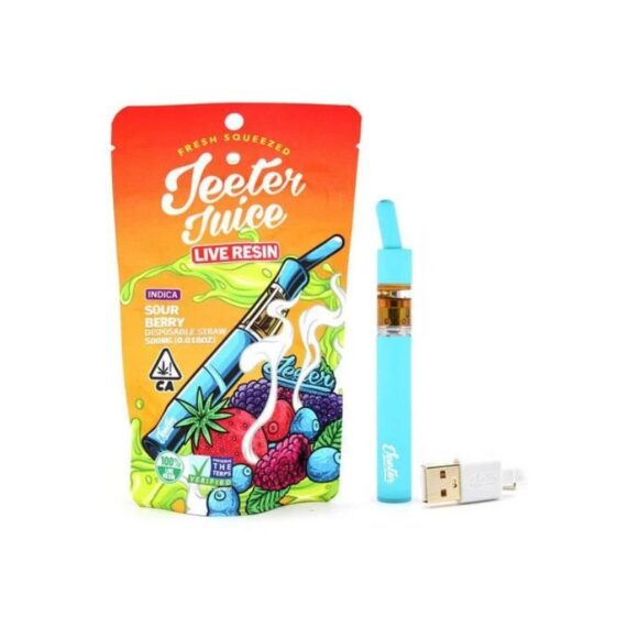 PLUMA DE WAX DESECHABLE - JEETER JUICE Sour Berry (ÍNDICA)
