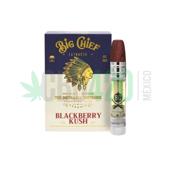 CART-BIG CHIEF-BLACKBERRY KUSH-INDICA