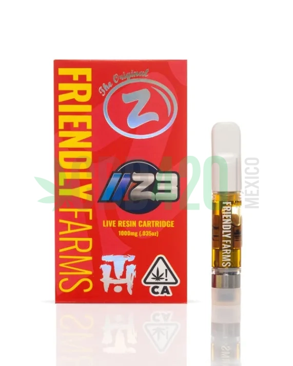 CARTUCHO WAX THC  - FRIENDLY FARMS "Z3" (ÍNDICA)