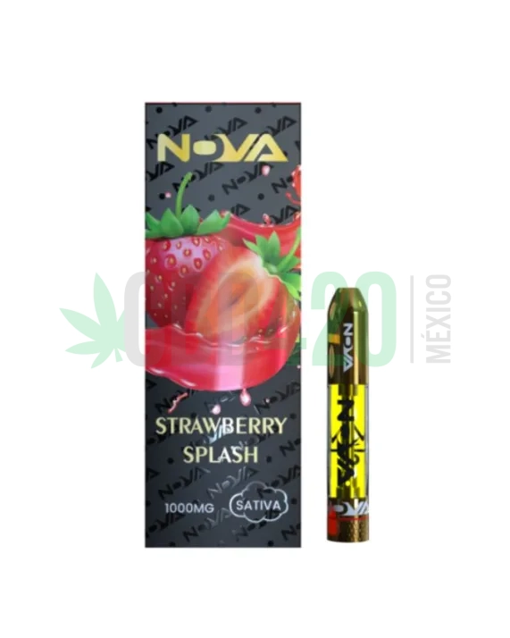 CARTUCHO WAX – NOVA «Strawberry Splash» (Sativa)