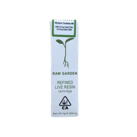 cart-raw garden-wubba cookies #9- sativa