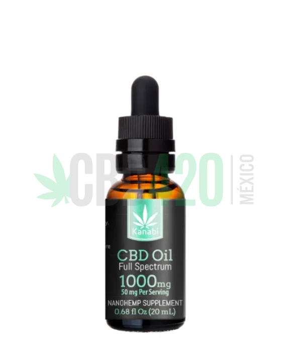 Aceite de CBD  Full spectrum -KANABI- 1000 mg.