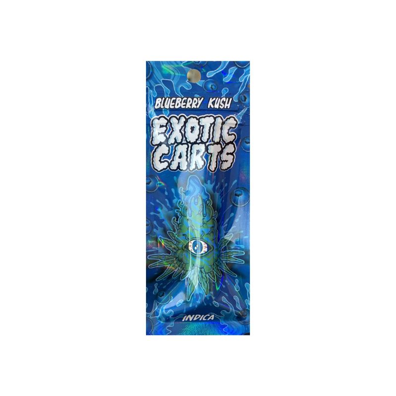 CARTUCHO WAX – EXOTIC CARTS «Blueberry Kush» (ÍNDICA)