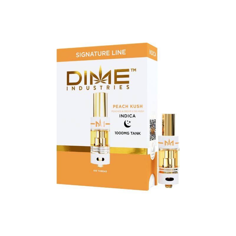 CARTUCHO WAX – DIME «Peach Kush» (ÍNDICA)