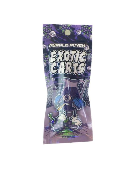 CARTUCHO WAX – EXOTIC CARTS «Purple Punch» (HÍBRIDA)