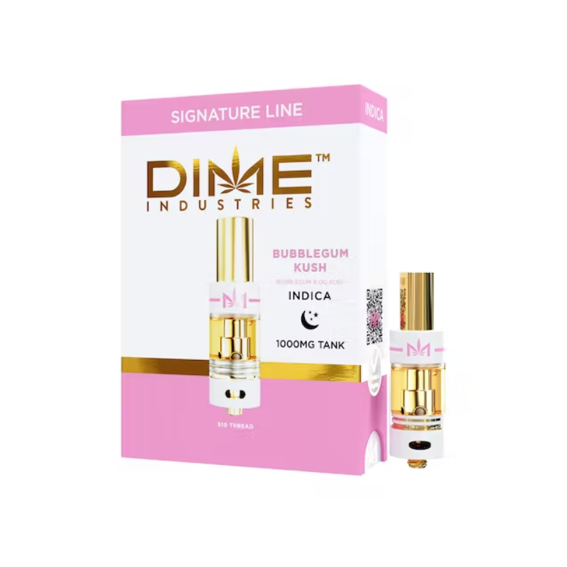 CARTUCHO WAX – DIME «Bubblegum Kush» (ÍNDICA)