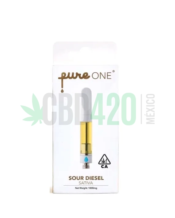 CARTUCHO WAX – PURE ONE «Sour Diesel» (Sativa)