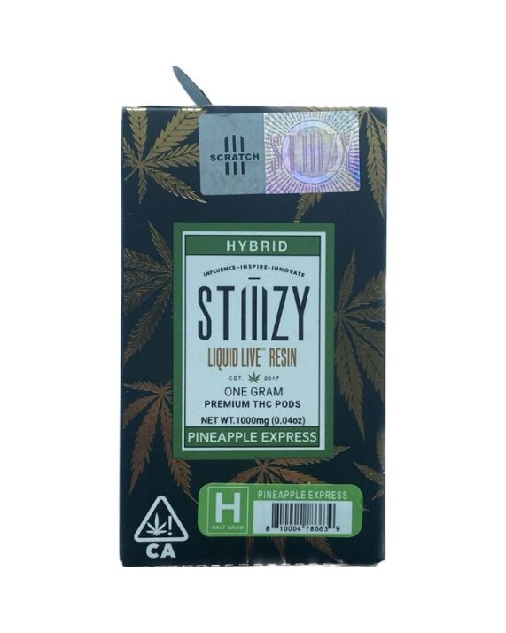 CARTUCHO WAX - STIIIZY "Pineapple Express" (Híbrida)