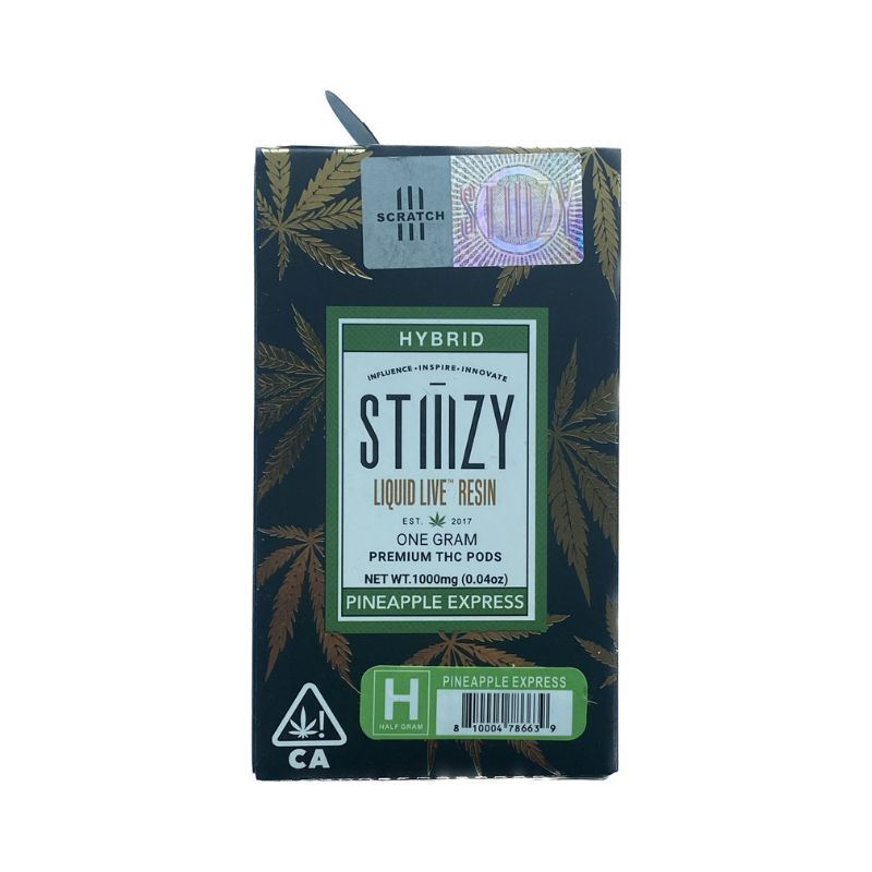 CARTUCHO WAX - STIIIZY "Pineapple Express" (Híbrida)