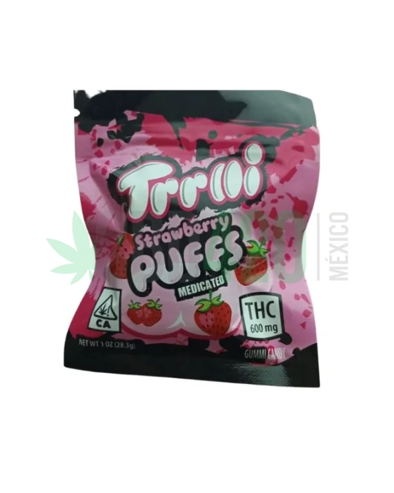 Gomitas TRRLLI  "Strawberry Puffs"   (600mg)