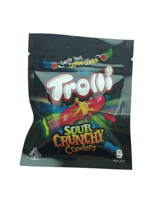 Gomitas-THC - Trrlli - Sour Crunchy Crawlers