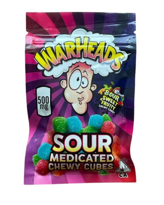 Gomitas WARHEADS "Sour Sweet And Fruity"  (8 Piezas)