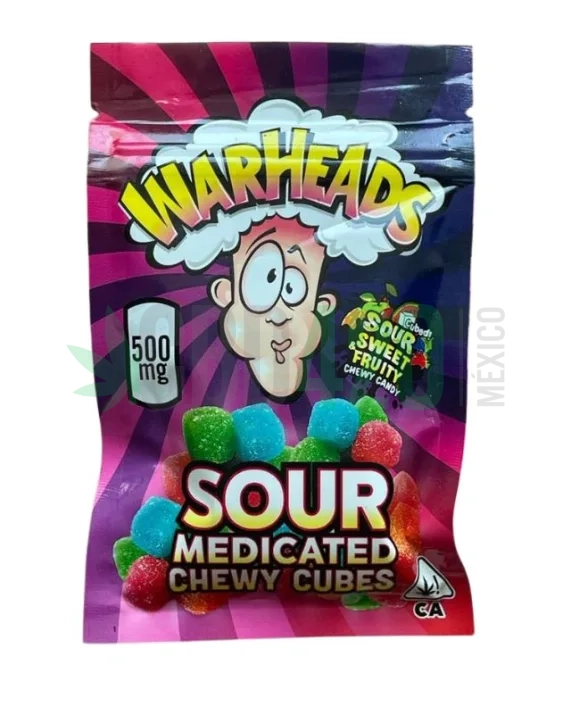Gomitas WARHEADS "Sour Sweet And Fruity"  (8 Piezas)