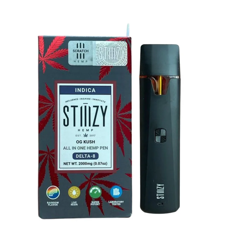 PLUMA DE WAX DESECHABLE - DELTA-8 STIIIZY - "Og Kush" 2ML (INDICA)