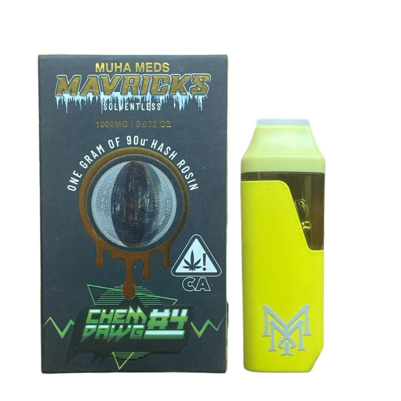 PLUMA DE WAX DESECHABLE - MUHA MEDS "Chemdawg #4" (HÍBRIDA)