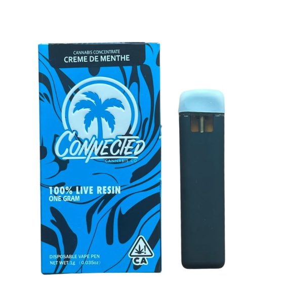 PLUMA DE WAX DESECHABLE CONNECTED CREME DE MENTHE HIBRIDA