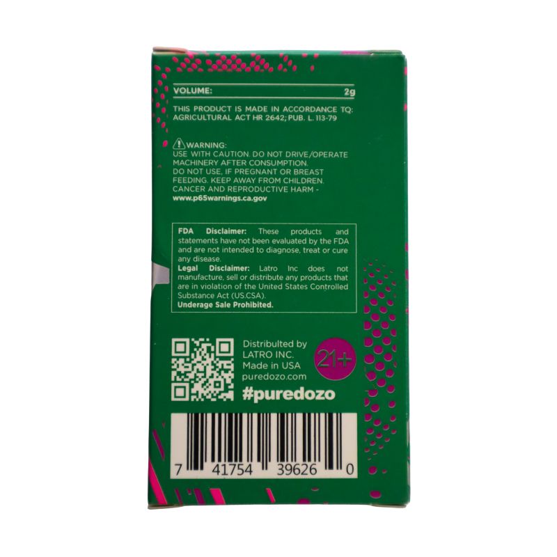 CARTUCHO WAX PARANOIC HORCHATA BACK CARTUCHO WAX PARANOIC HORCHATA BACK