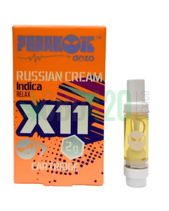 CARTUCHO WAX - PARANOIC "Russian Cream" 2ML (INDICA)