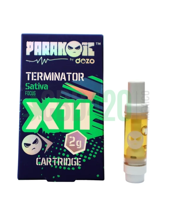 CARTUCHO WAX - PARANOIC "Terminator" 2ML (SATIVA)