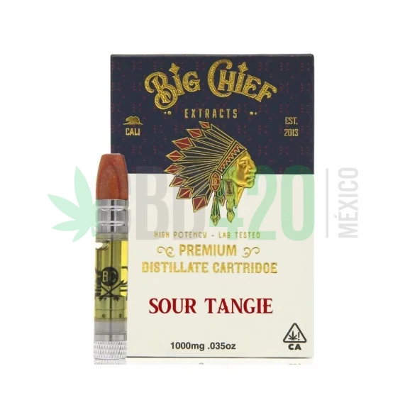 CARTUCHO WAX THC - BIG CHIEF Sour Tangie