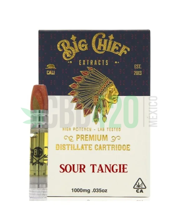 CARTUCHO WAX - BIG CHIEF "Sour Tangie"  (SATIVA)