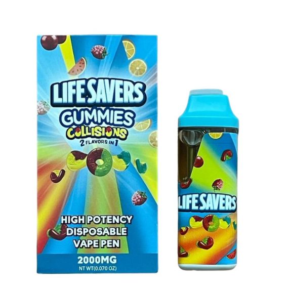 PLUMA DE WAX DESECHABLE LIFE SAVERS COLLISIONS HIBRIDA