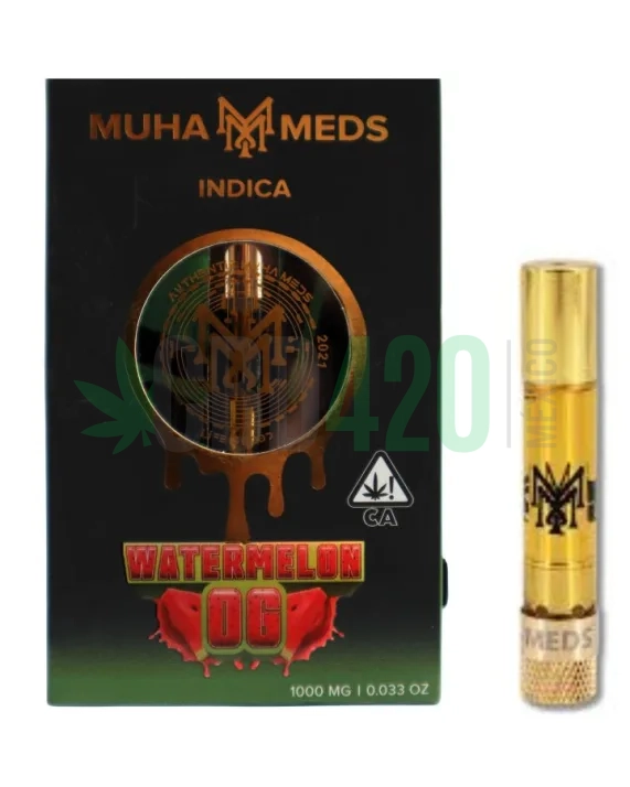 CARTUCHO WAX – MUHA MEDS  "Watermelon OG"  (INDICA)