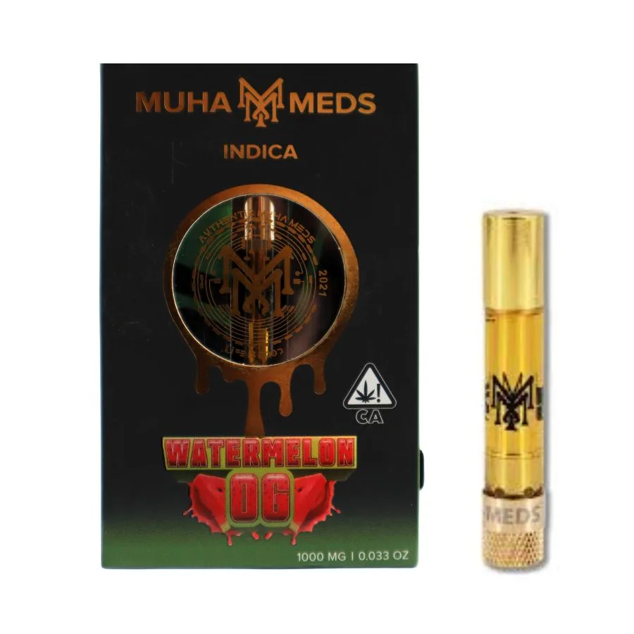 CARTUCHO WAX – MUHA MEDS  "Watermelon OG"  (INDICA)