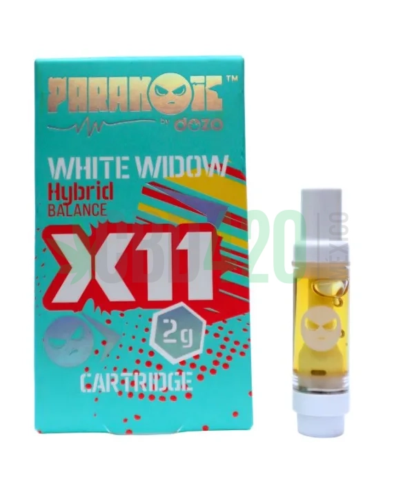 CARTUCHO WAX - PARANOIC "White Widow" 2ML (HIBRIDA)