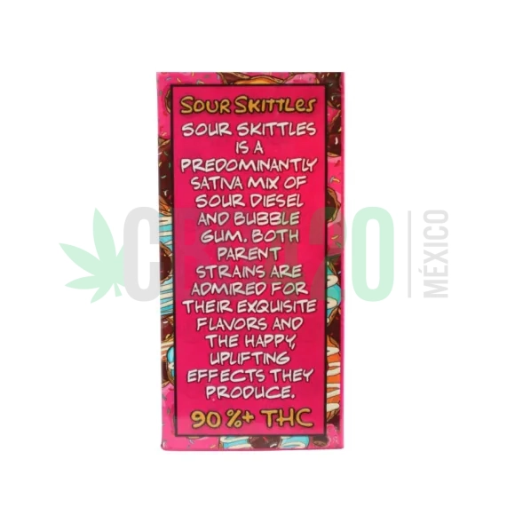 CARTUCHO WAX SPRINGFIELD FARMS SOUR SKITTLES BACK
