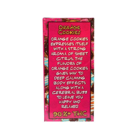 CARTUCHO WAX SPRINGFIELD ORANGE COOKIES BACK