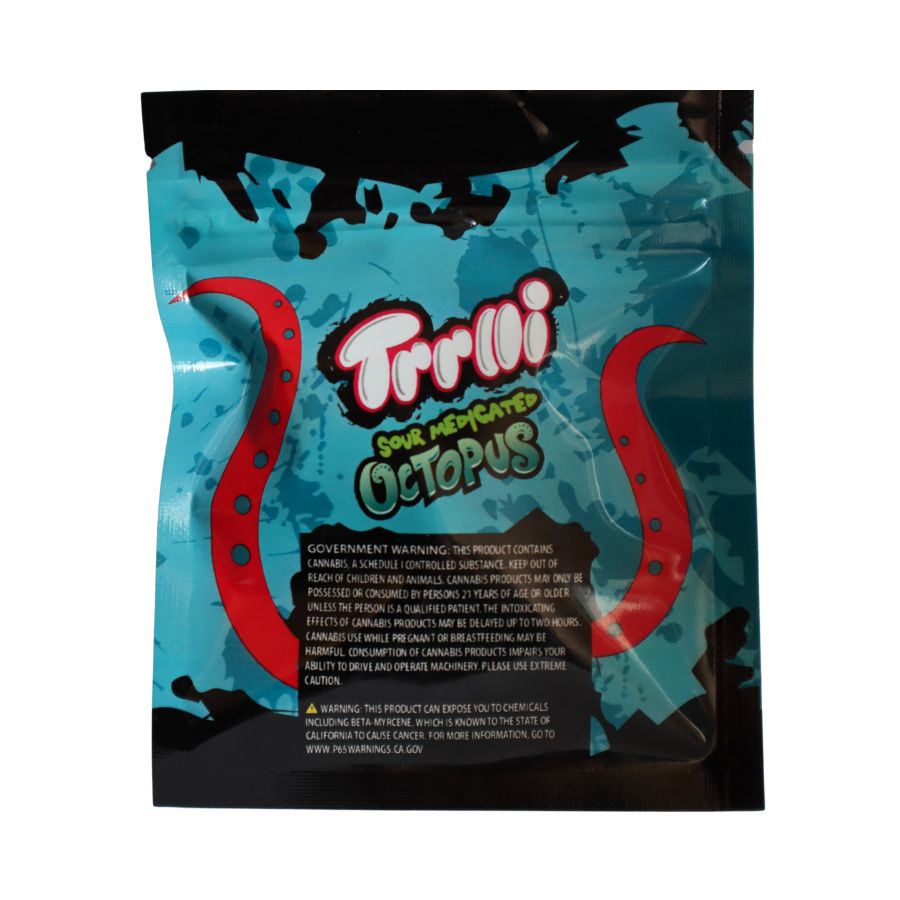 GOMITAS TRRLLI SOUR MEDICATED OCTOPUS BACK