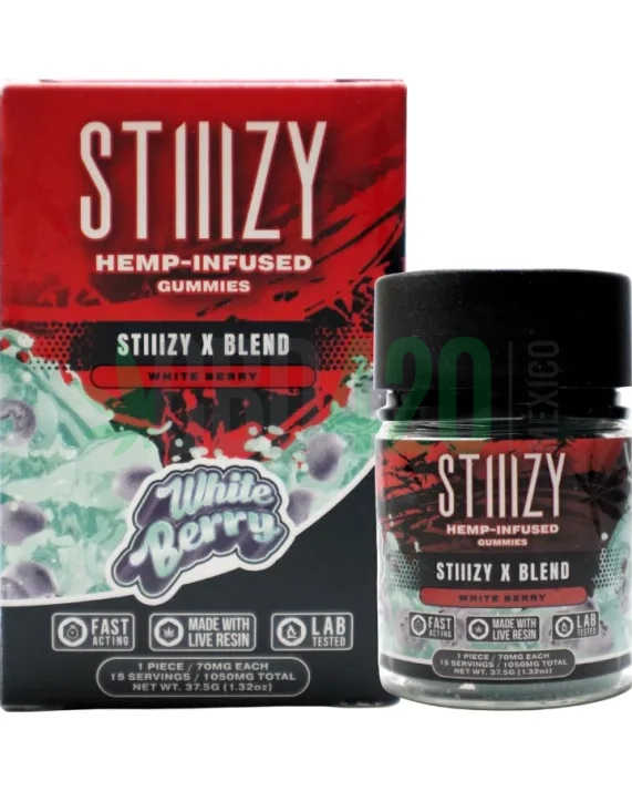 Gomitas STIIIZY X BLEND "Midnight Berry" (15 pzs)
