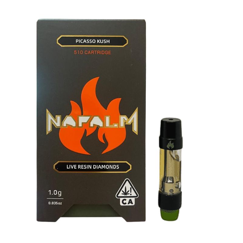 CARTUCHO WAX – NAPALM «Picasso Kush» (Híbrida)