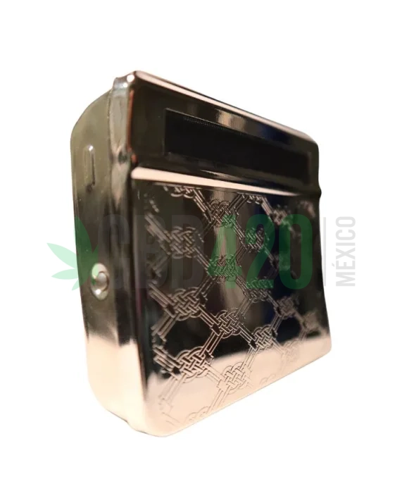 MAQUINA PARA HACER CIGARRILLOS - Plateada