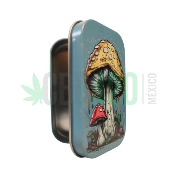 ESTUCHE METAL PEQUEÑO HONGO