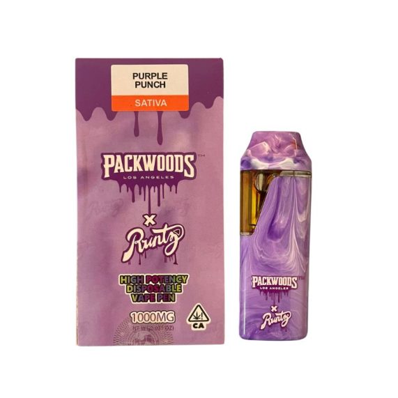 PLUMA DESECHABLE PACKWOODS PURPLE PUNCH SATIVA