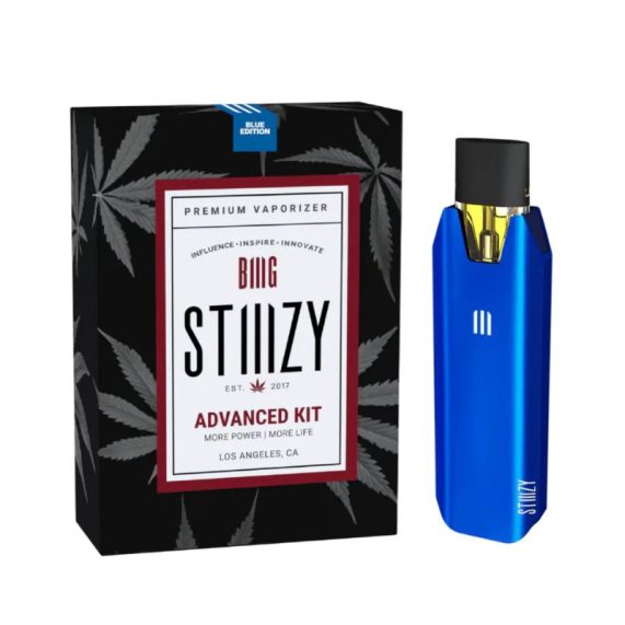 Pluma Batería para fumar wax – STIIIZY Advanced kit Blue edition